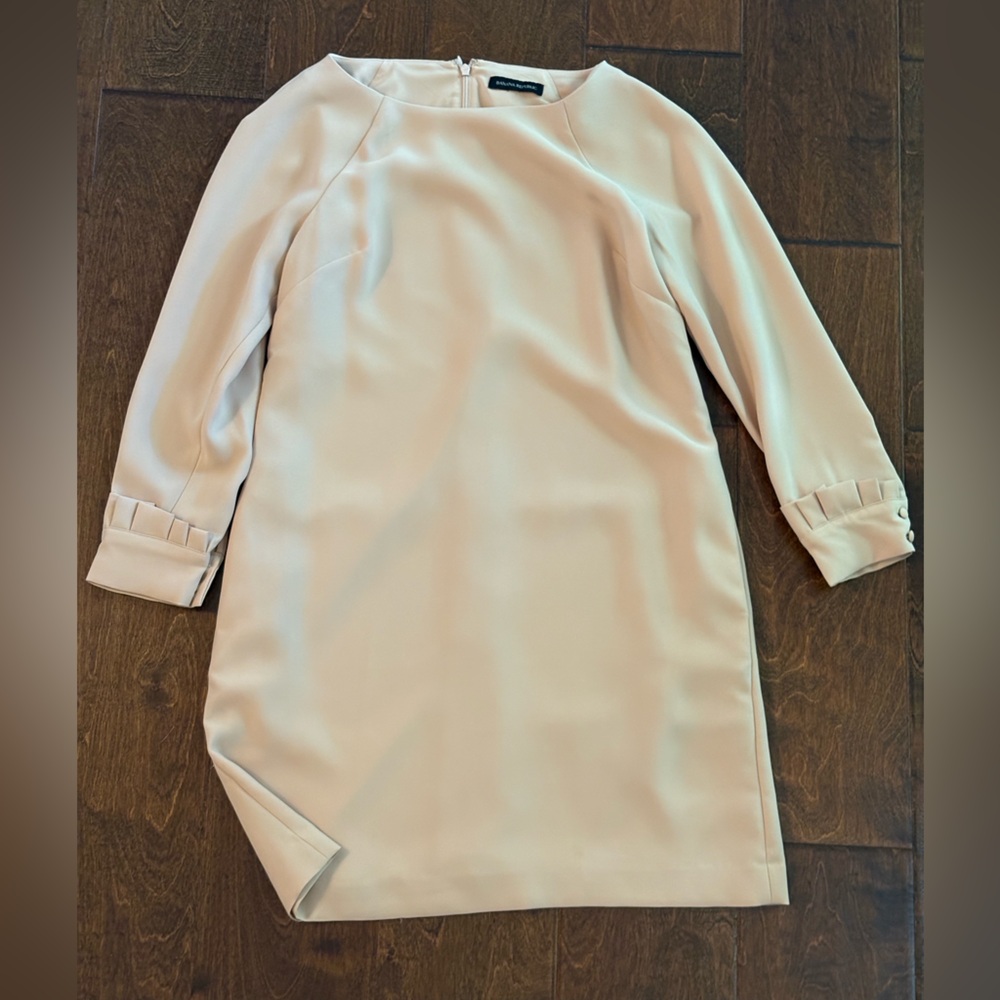 Banana Republic Cream Zip-Up Top